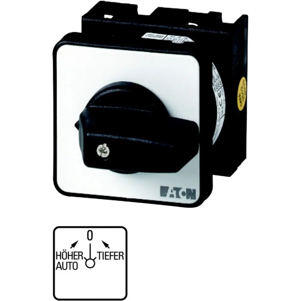 Produktfoto 1 von Eaton T0 Nockenschalter, 2P / 20A, 690V (Volts), 3-phasig, 4-Stufen, 45°-Wurfwinkel
