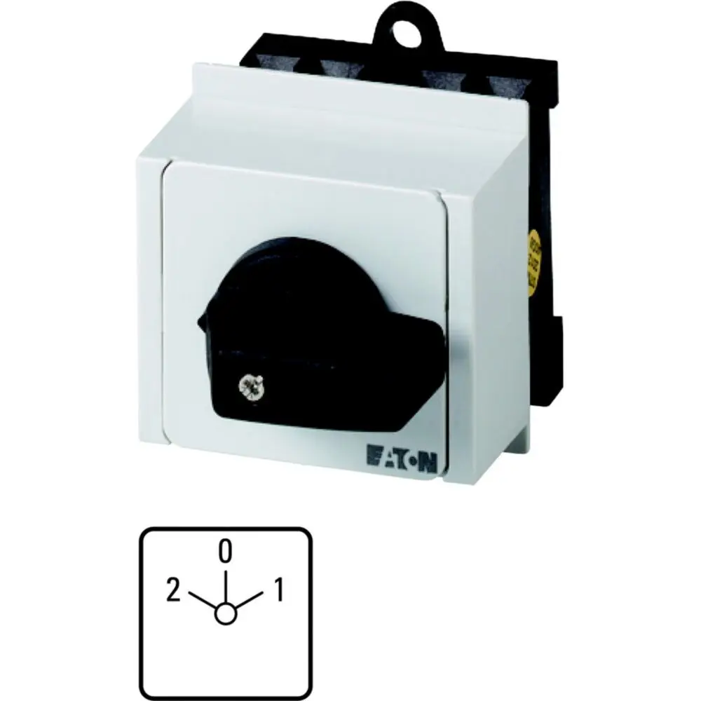 Produktfoto 1 von Eaton Eaton Moeller Series T0 Nockenschalter, 3-polig / 20A, 690V (Volts), 3-phasig, 3-Stufen, 60°-Wurfwinkel