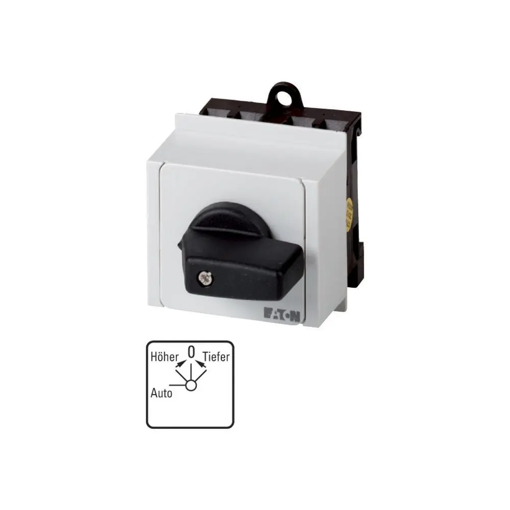 Produktfoto 1 von Eaton Nockenschalter, 2P / 20A, 690V (Volts), 4-Stufen, 45°-Wurfwinkel