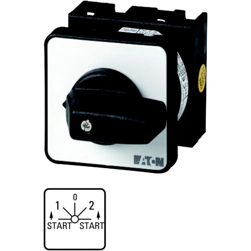 Produktfoto 1 von Eaton Nockenschalter, 3-polig / 20A, 690V (Volts), 5-Stufen, 45°-Wurfwinkel