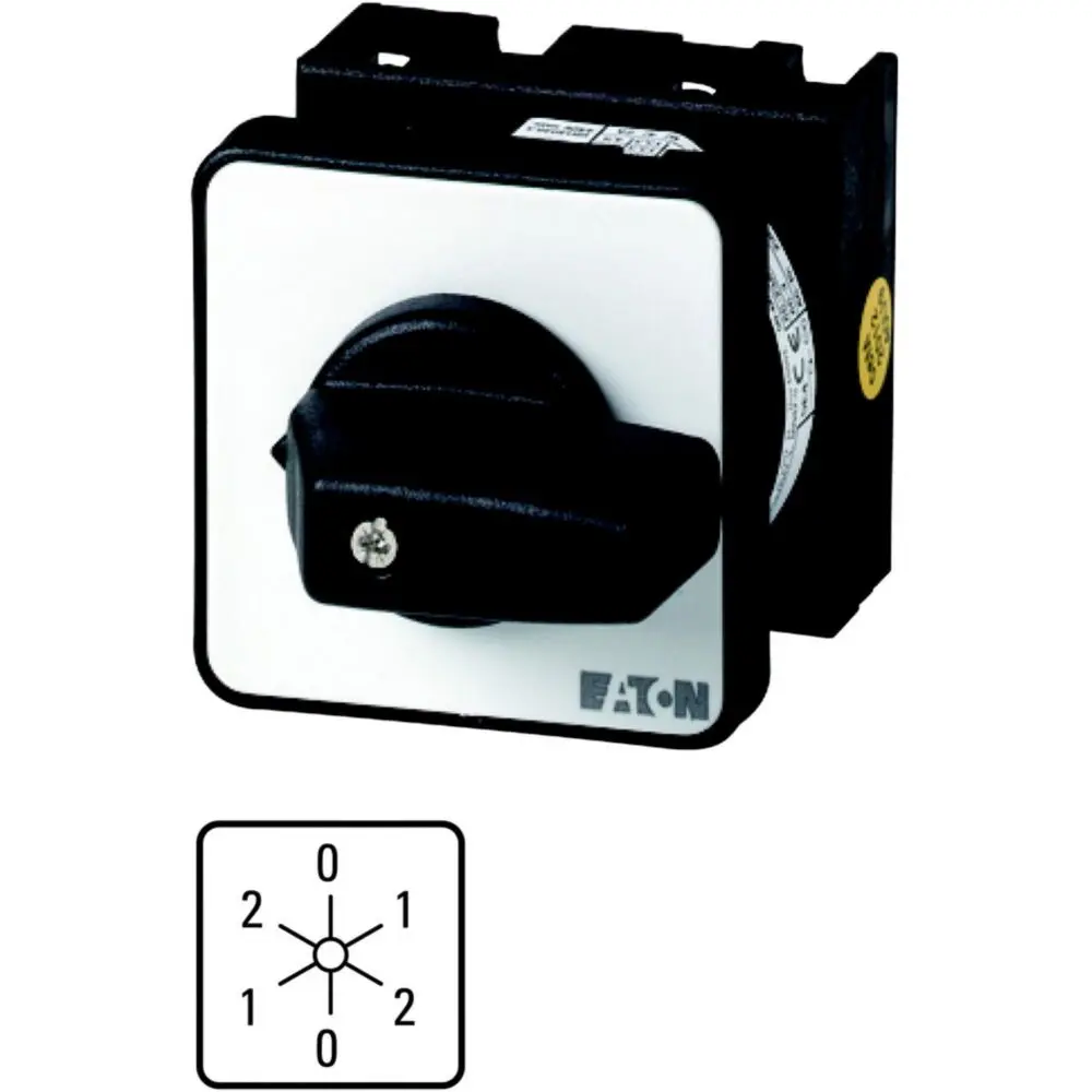 Produktfoto 1 von Eaton Nockenschalter, 3-polig / 20A, 690V (Volts), 6-Stufen, 60°-Wurfwinkel