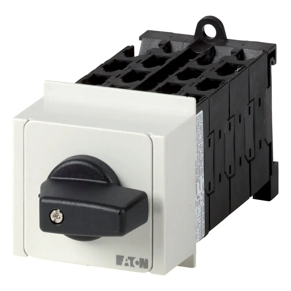 Produktfoto 1 von Eaton Eaton Moeller Series T0 Nockenschalter, 7P / 20A, 690V (Volts), 3-phasig, 2-Stufen, 90°-Wurfwinkel