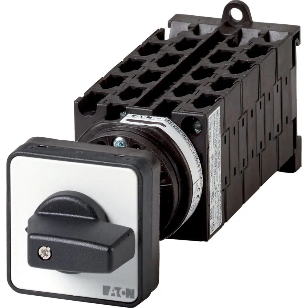 Produktfoto 1 von Eaton Nockenschalter, 3-polig / 20A, 690V (Volts), 3-Stufen, 60°-Wurfwinkel