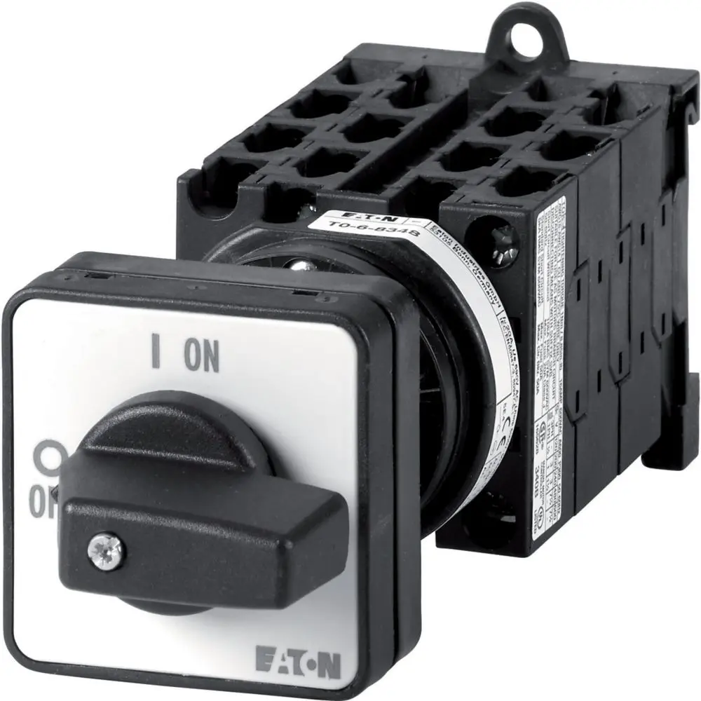 Produktfoto 1 von Eaton Nockenschalter, 3-polig / 20A, 690V (Volts), 4-Stufen, 60°-Wurfwinkel
