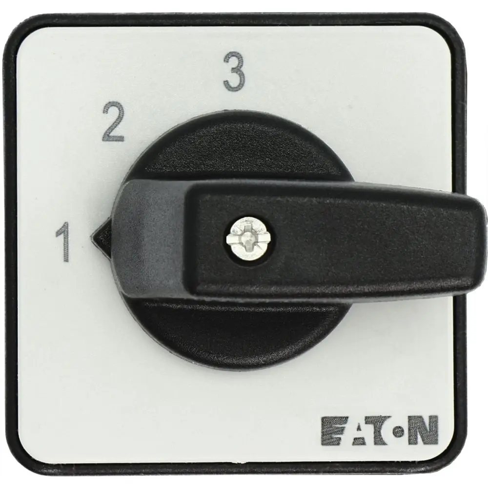 Produktfoto 1 von Eaton Eaton Moeller Series T3 Nockenschalter, 3-polig / 32A, 690V (Volts), 3-phasig, 3-Stufen, 45°-Wurfwinkel