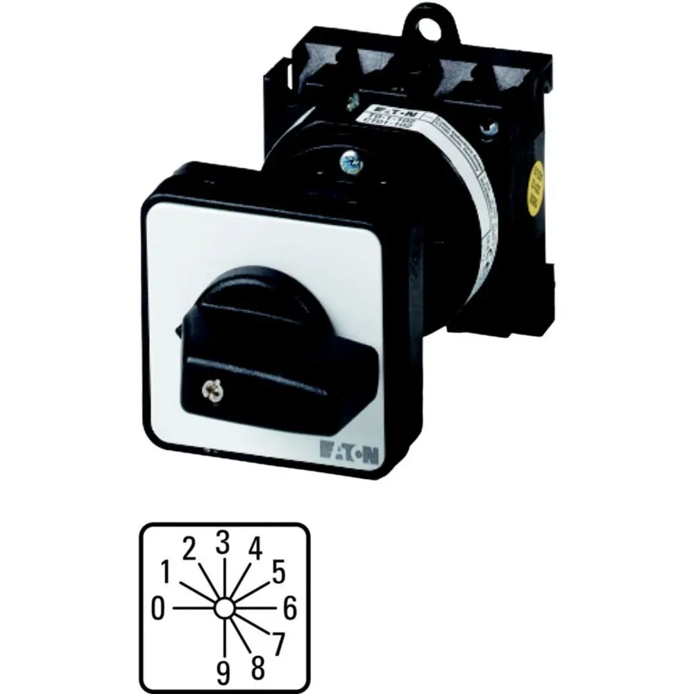 Produktfoto 1 von Eaton Nockenschalter / 20A, 690V (Volts), 10-Stufen, 30°-Wurfwinkel