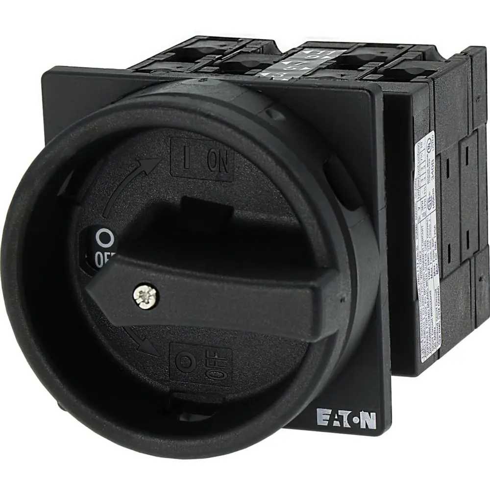 Produktfoto 1 von Eaton Eaton Moeller Series T3 Nockenschalter, 3-polig / 32A, 2 Schließer / 1 Öffner, 690V (Volts), 3-phasig, 3-Stufen,