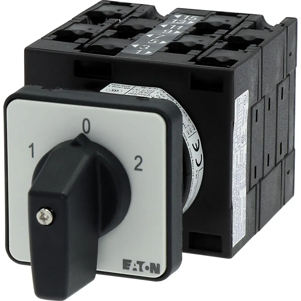 Produktfoto 1 von Eaton Nockenschalter, 3-polig / 32A, 690V (Volts), 3-Stufen, 60°-Wurfwinkel