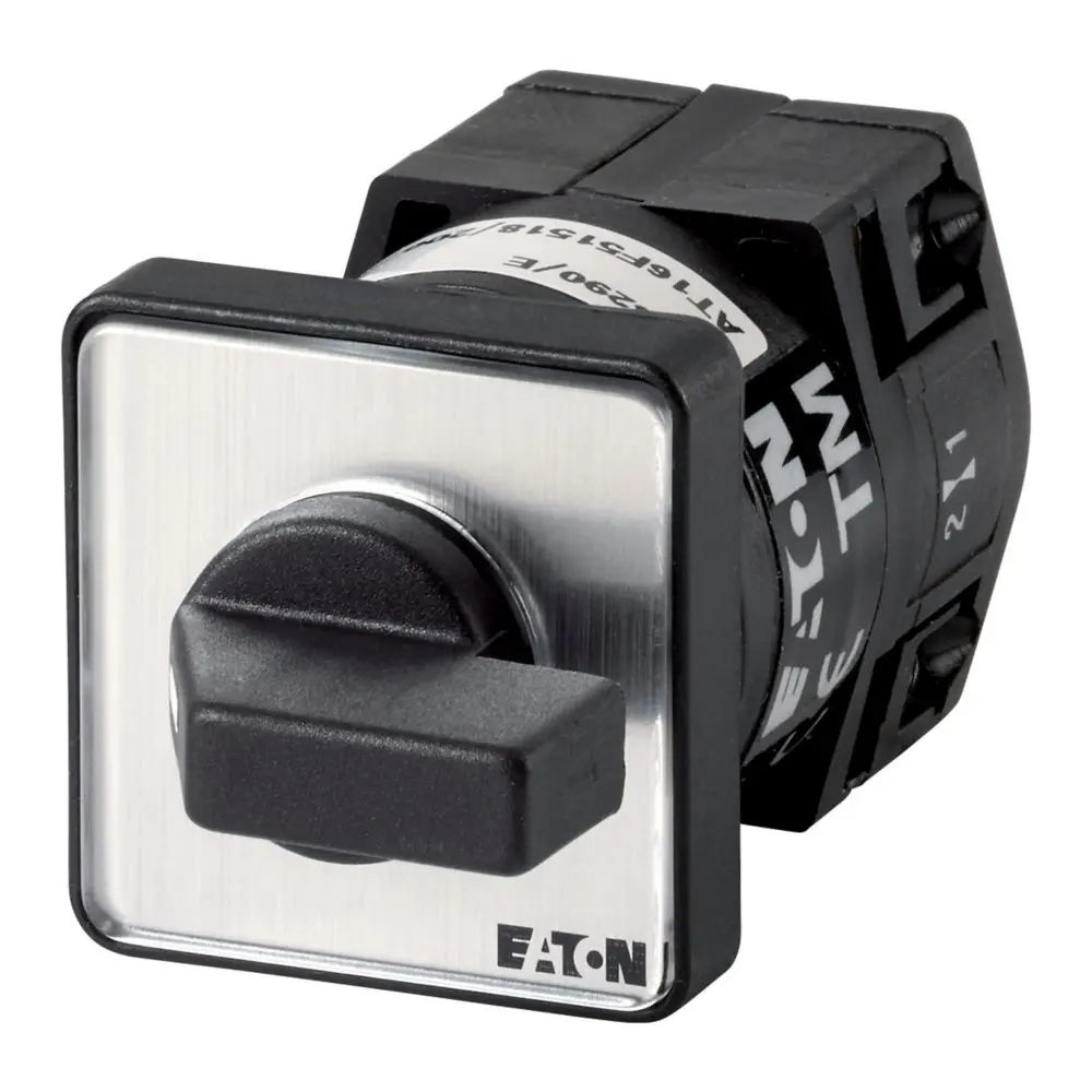 Produktfoto 1 von Eaton Nockenschalter, 2P / 10A, 500V (Volts), 2-Stufen, 90°-Wurfwinkel