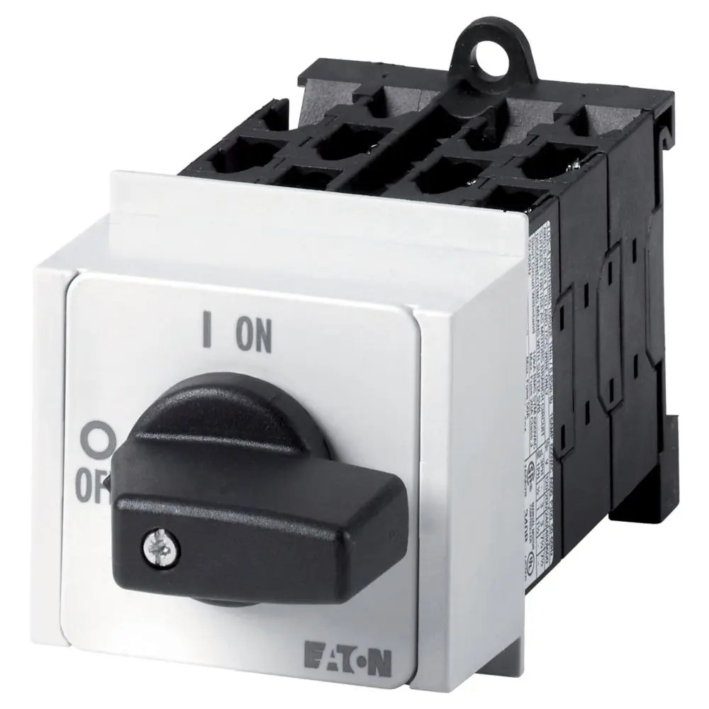Produktfoto 1 von Eaton Nockenschalter, 3-polig / 20A, 690V (Volts), 3-Stufen, 45°-Wurfwinkel