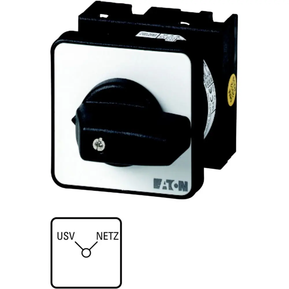 Produktfoto 1 von Eaton Nockenschalter, 2P / 20A, 690V (Volts), 2-Stufen, 90°-Wurfwinkel