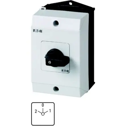Produktfoto 1 von Eaton Eaton Moeller Nockenschalter 20 A, 3-Stufen Kurzer Daumengriff Schraube, 45 °-Wurfwinkel