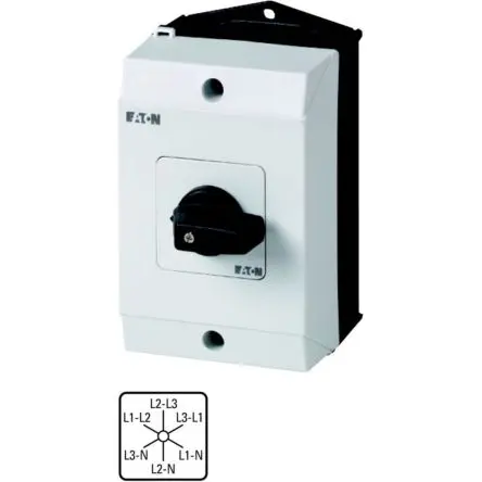 Produktfoto 1 von Eaton Eaton Moeller Nockenschalter 20 A, 6-Stufen Knopf Schraube, 60 °-Wurfwinkel