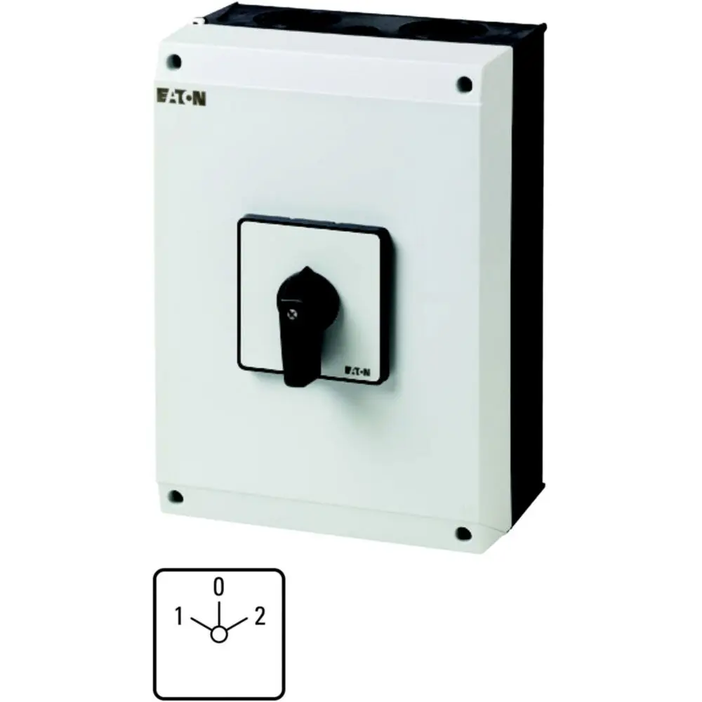 Produktfoto 1 von Eaton Nockenschalter, 2P / 100A, 690V (Volts), 3-Stufen, 60°-Wurfwinkel