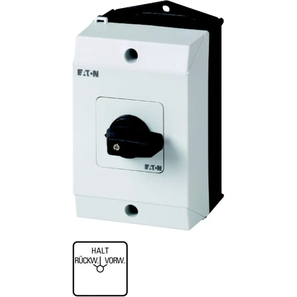 Produktfoto 1 von Eaton Nockenschalter, 2P / 20A, 690V (Volts), 3-Stufen, 45°-Wurfwinkel
