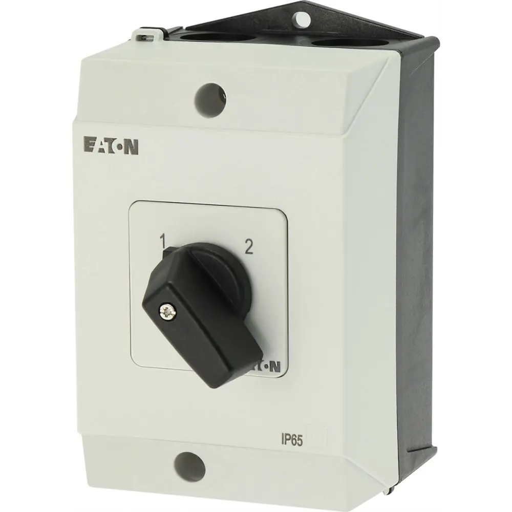 Produktfoto 1 von Eaton Nockenschalter, 3-polig / 20A, 690V (Volts), 2-Stufen, 90°-Wurfwinkel