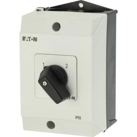 Produktfoto 1 von Eaton Moeller Nockenschalter 20 A, 2-Stufen Kurzer Daumengriff Schraube, 90 °-Wurfwinkel