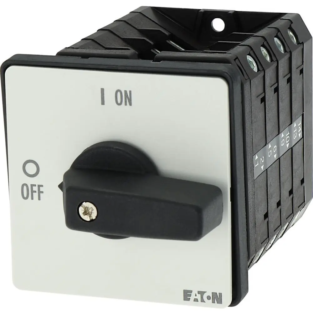Produktfoto 1 von Eaton Nockenschalter, 6-polig / 100A, 600V (Volts), 2-Stufen, 90°-Wurfwinkel