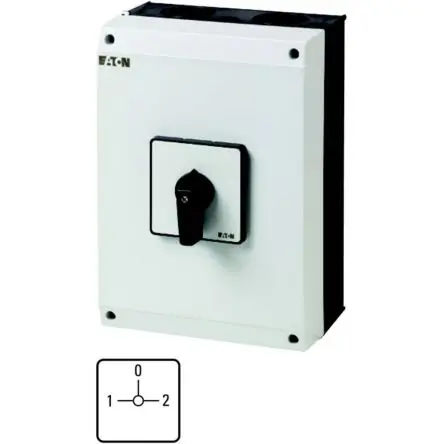 Produktfoto 1 von Eaton Eaton Moeller Nockenschalter 100 A, 3-Stufen Kurzer Daumengriff Schraube, 90 °-Wurfwinkel