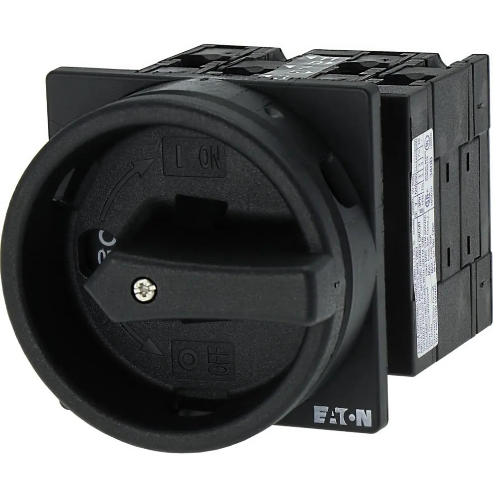 Produktfoto 1 von Eaton Nockenschalter, 4-polig / 32A, 1 Schließer/1 Öffner, 690V (Volts), 90°-Wurfwinkel