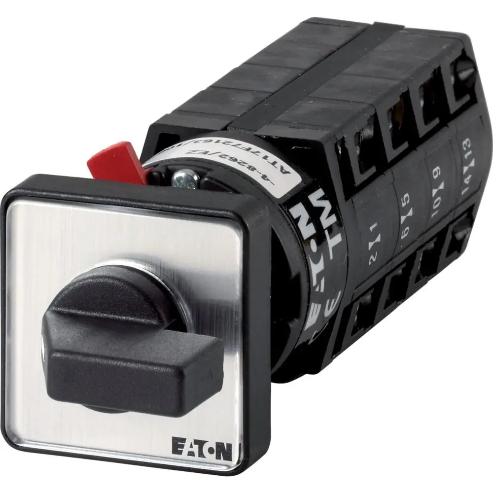 Produktfoto 1 von Eaton Nockenschalter, 2P / 10A, 500V (Volts), 5-Stufen, 45°-Wurfwinkel