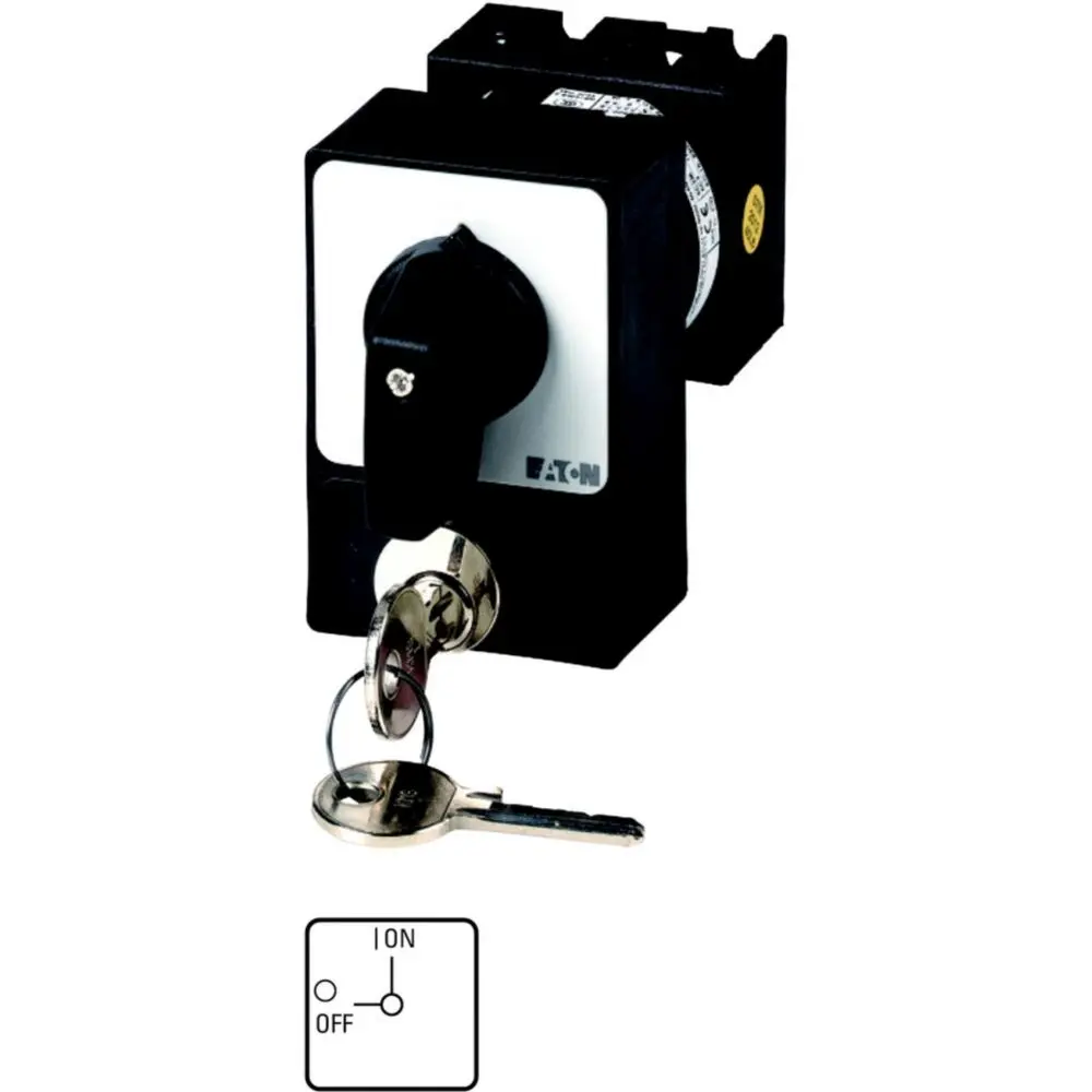 Produktfoto 1 von Eaton Nockenschalter, 3-polig / 20A, 690V (Volts), 2-Stufen, 90°-Wurfwinkel