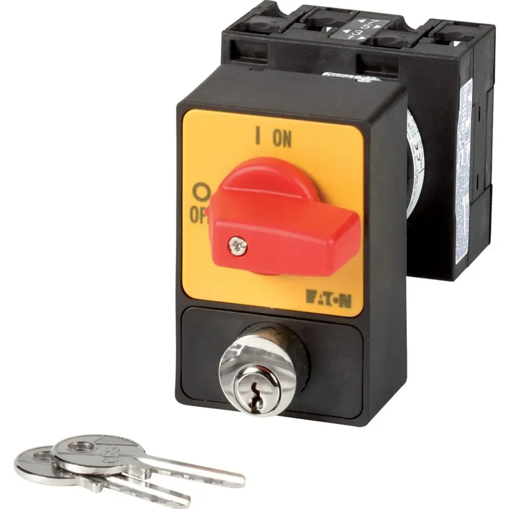 Produktfoto 1 von Eaton Eaton Moeller Series T3 Nockenschalter, 2P / 32A, 690V (Volts), 3-phasig, 3-Stufen, 45°-Wurfwinkel