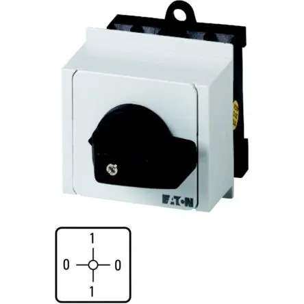 Eaton Moeller Nockenschalter 20 A, 4-Stufen Handkipphebel Schraube, 90 °-Wurfwinkel