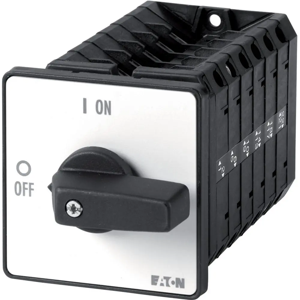 Produktfoto 1 von Eaton Nockenschalter, 4-polig / 63A, 690V (Volts), 4-Stufen, 45°-Wurfwinkel