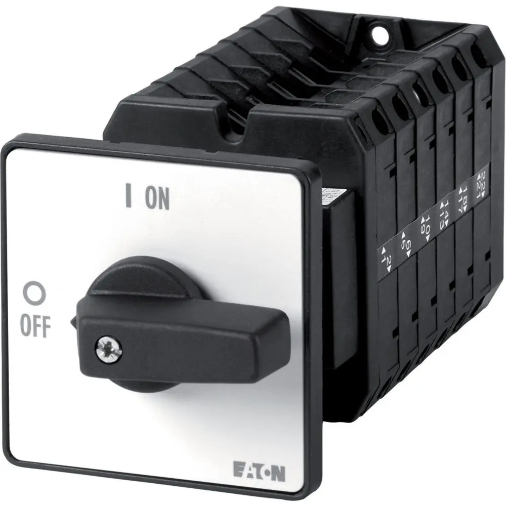Produktfoto 1 von Eaton Nockenschalter, 3-polig / 63A, 690V (Volts), 5-Stufen, 60°-Wurfwinkel