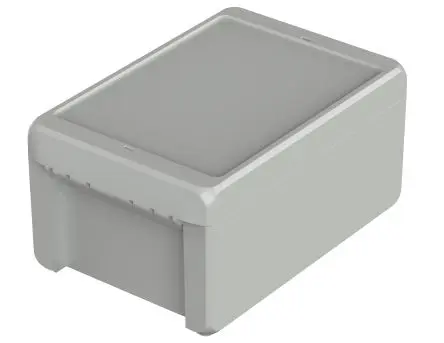 Produktfoto 1 von Bopla Bocube; Gehäuse; Polycarbonat; Hellgrau; IK07 IP66 Breite 125 mm Höhe 90 mm Länge 191 mm