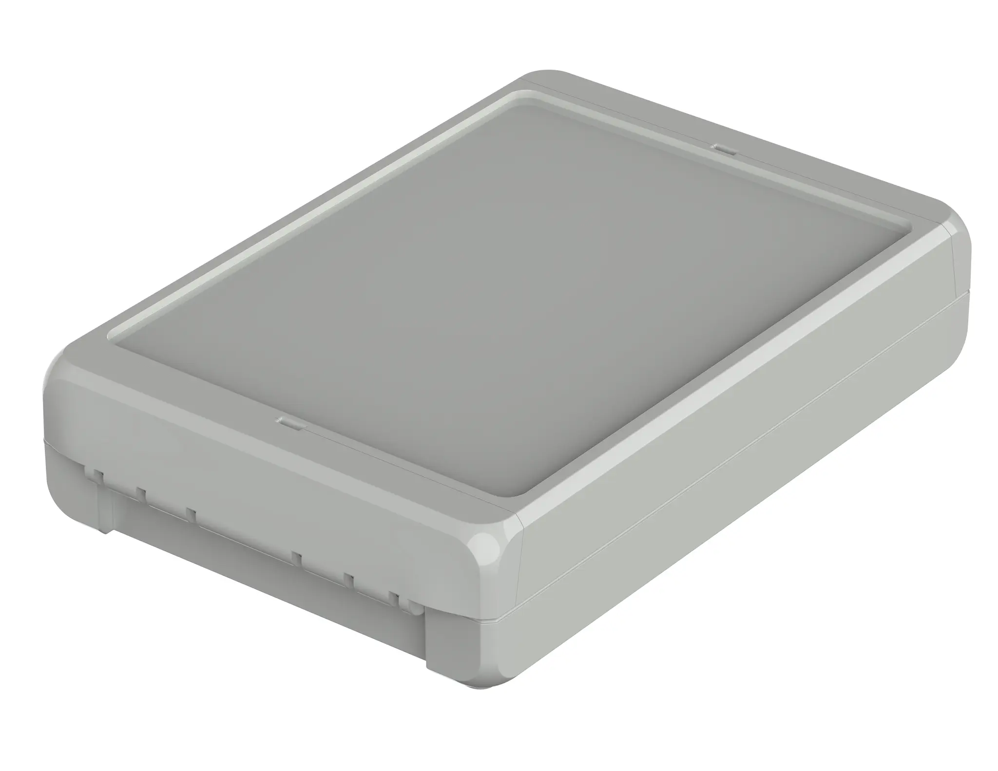 Produktfoto 1 von Bopla Bocube; Gehäuse; Polycarbonat; Hellgrau; IK07 IP66 Breite 125 mm Höhe 40 mm Länge 190 mm