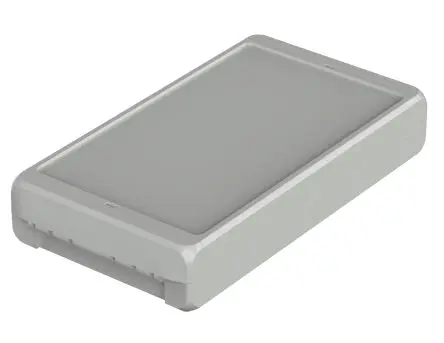 Produktfoto 1 von Bopla Bocube; Gehäuse; ABS; Hellgrau; IK07 IP66 Breite 125 mm Höhe 40 mm Länge 231 mm
