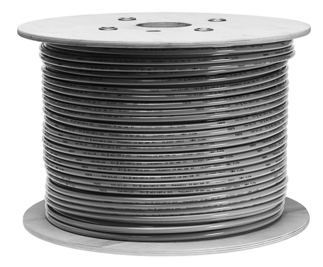Produktfoto 1 von Festo PUN Luftschlauch Thermoplastisches Elastomer Schwarz 8 mm x 400 m bis 10 bar