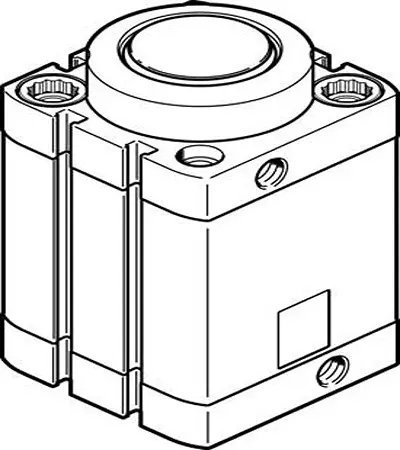 Produktfoto 1 von Festo Serie DFSP-50-30-DS-PA Spannantrieb, Kolben-Ø 50 mm, bis 10 bar