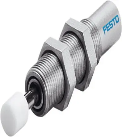 Festo Stoßdämpfer Geh.L. 28.5 mm Ges.L. 36.8 mm M6, -10 °C / 80 °C