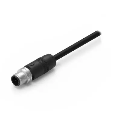 Produktfoto 1 von Wurth Elektronik WR-CIRC M12 Rundsteckverbinder Stecker 4-polig Stecker 5A Kabel IP67