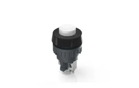 Produktfoto 1 von RAFI 1.1 Druckschalter Tastend Panel Ø 15.2 mm, SPST / 700mA 250 V dc 250 V ac, IP40, IP65