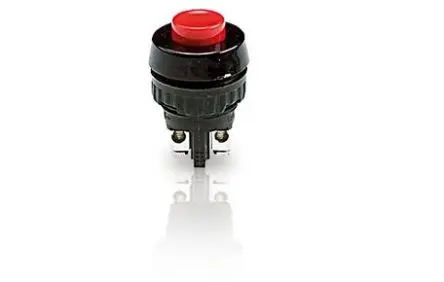Produktfoto 1 von RAFI 1.1 Druckschalter Tastend Panel Ø 15.2 mm, SPST / 700mA 250 V ac, IP40, IP65