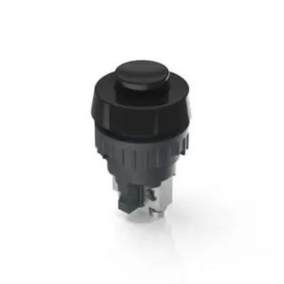 Produktfoto 1 von RAFI 1.1 Druckschalter Tastend Panel Ø 15.2 mm, 1 Öffner / 700mA 250 V ac, IP40, IP65