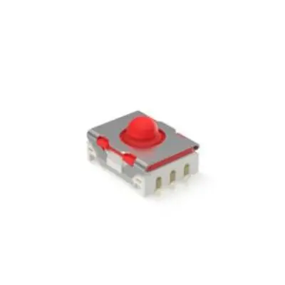 Produktfoto 1 von RAFI Taster 1 Schließer, SMD 100mA Schließer 6.4mm Tastend Rot