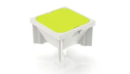 Produktfoto 1 von RAFI RF 19 LED-Block Beleuchtungseinheit Gelb beleuchtet für 1 x 1-Modul
