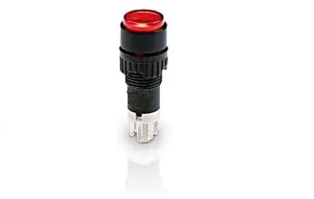 Produktfoto 1 von RAFI 1.15 Druckschalter Ø 9.1 mm, Gelb Tastend Rund IP40