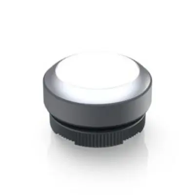 Produktfoto 1 von RAFI RAFIX 22 FS+ Druckschalter-Schaltelement Drucktaste Weiß beleuchtet für RAFIX FS Schaltelemente Universal