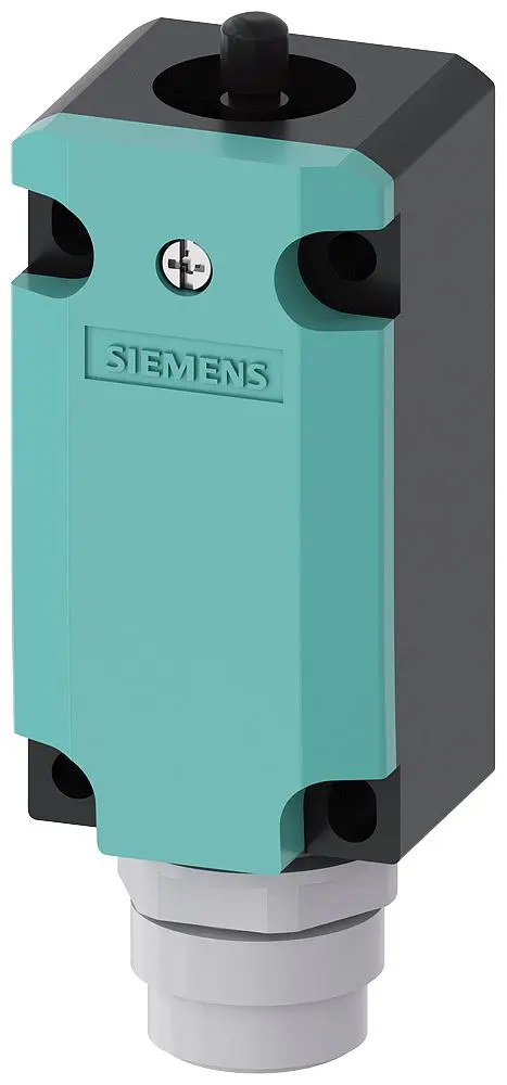 Produktfoto 1 von Siemens 3SE5 Sicherheitsschalter, 3-polig, 2 Öffner/1 Schließer, IP 65, Metall, 6A