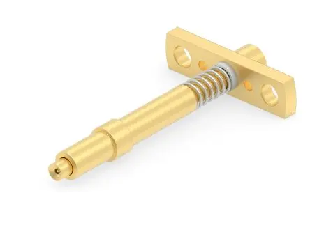 Produktfoto 1 von TE Connectivity Koaxadapter, 50 Ω, Gerade, 9GHz Stecker, Kabel-zu-Platine