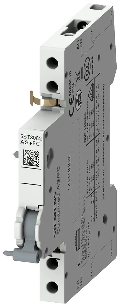 Produktfoto 1 von Siemens SENTRON Hilfskontakt für 5SP, 5ST3, 5SU1, 5SV