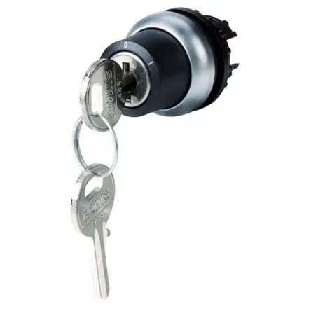 Produktfoto 1 von Eaton M22 Schlüsselschalterkopf 22.5 mm 2 Positionen