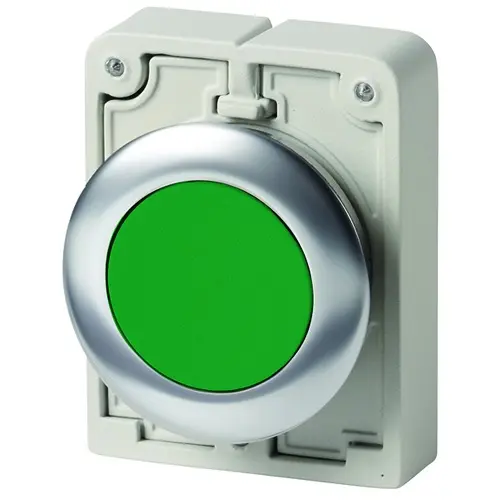 Produktfoto 1 von Eaton Moeller Druckschalter Ø 30.5 mm Grün, IP66, IP40, IP69