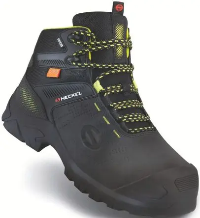 Produktfoto 1 von Heckel MACSOLE ADVENTURE 3.0, Herren, Sicherheitsstiefel Schwarz, Gelb mit Videosignal-Schutzkappe, Größe 38 5